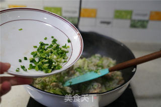 芥菜腊味炒饭的做法步骤:7