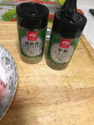 香烤梅花肉的做法步骤:3