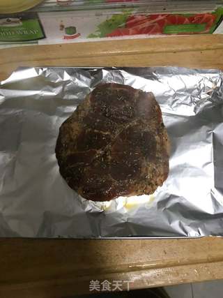 香烤梅花肉的做法步骤:8