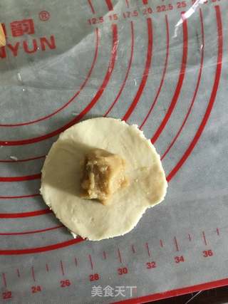 绿豆栗子酥的做法步骤:19