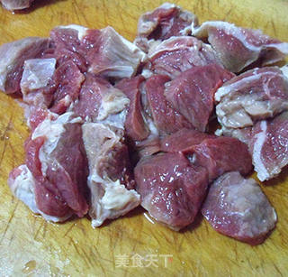 #御寒美食#筋头巴脑烩山药的做法步骤:3