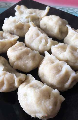 萝卜扇贝饺子的做法步骤:8