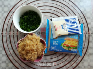 肉松芝士小土司的做法步骤:7