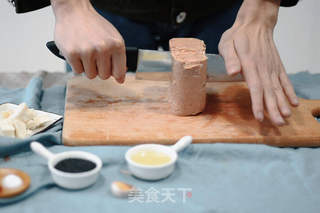 清新系菠菜菲达鸡肉酱的做法步骤:2