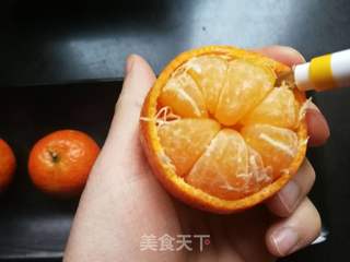 酸奶桔盏的做法步骤:5