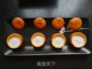 酸奶桔盏的做法步骤:8