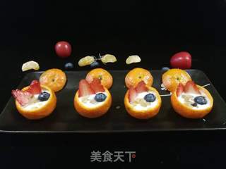 酸奶桔盏的做法步骤:10