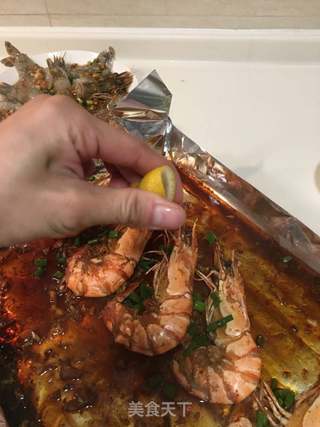 蒜香烤虾的做法步骤:15