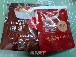 韩式泡菜汤的做法步骤:2