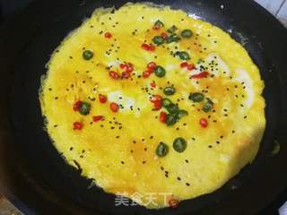 鸡蛋美食:黄金蛋卷的做法步骤:6
