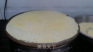 山东大煎饼的做法步骤：2