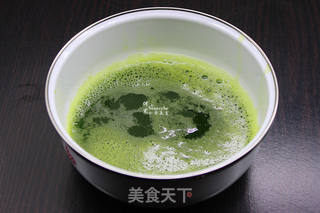 广式早餐,菠菜斋肠粉的做法步骤:2