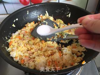 鹅肝酱蛋炒饭#鸡蛋美食#的做法步骤：10