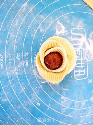 花开富贵千层发糕的做法步骤:11