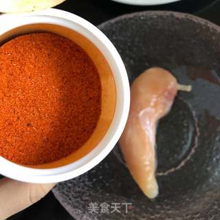 鸡肉芝士焗饭的做法步骤:2