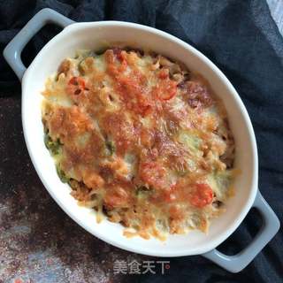 鸡肉芝士焗饭的做法步骤:10