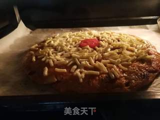 马苏里拉泡菜饼的做法步骤:15