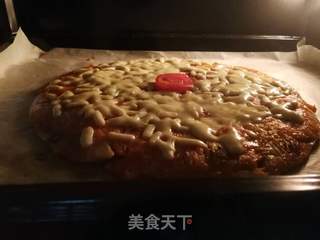 马苏里拉泡菜饼的做法步骤:16