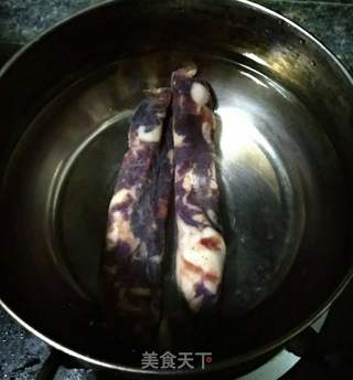 香肠炒饭的做法步骤：3