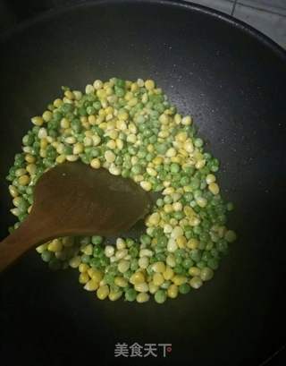 香肠炒饭的做法步骤：8