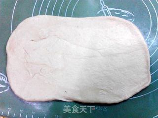 椰子油火龙果果酱土司的做法步骤:8
