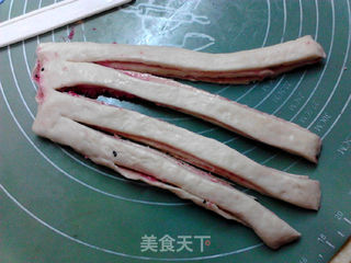 椰子油火龙果果酱土司的做法步骤:14