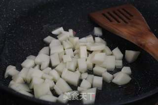 腊肉土豆香菇饭的做法步骤:4