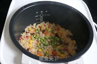腊肉土豆香菇饭的做法步骤:15