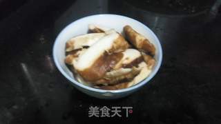 香菇豆腐溜肝尖的做法步骤：2