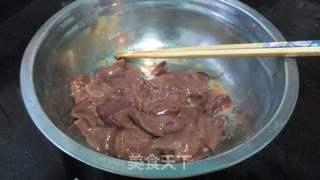 香菇豆腐溜肝尖的做法步骤:3