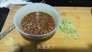 香菇豆腐溜肝尖的做法步骤：4