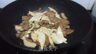 香菇豆腐溜肝尖的做法步骤：9