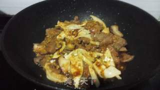 香菇豆腐溜肝尖的做法步骤：10