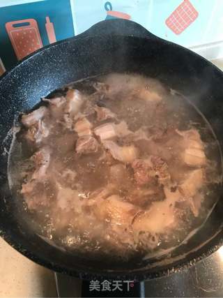 梅干菜炖排骨的做法步骤:4