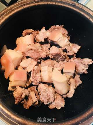 梅干菜炖排骨的做法步骤：6
