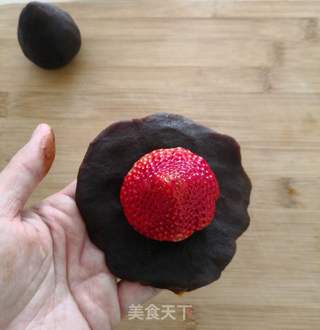 草莓大福的做法步骤:12