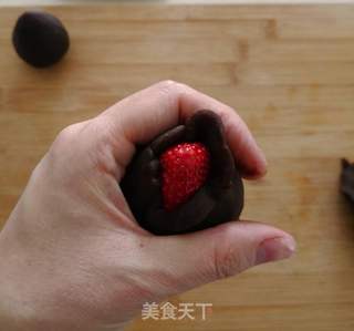草莓大福的做法步骤:13