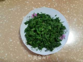 荠菜炒蛋的做法步骤:2