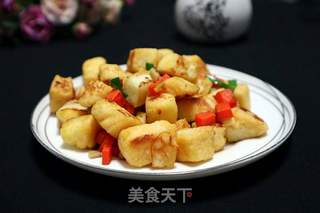 鸡蛋炒馒头的做法步骤:10