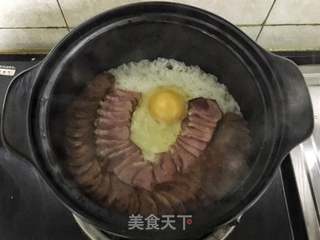 腊味煲仔饭的做法步骤：10