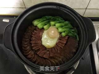 腊味煲仔饭的做法步骤：11