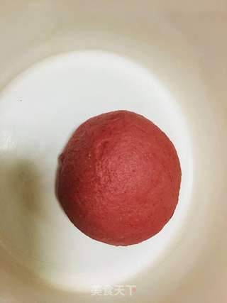 草莓大理石吐司的做法步骤:3