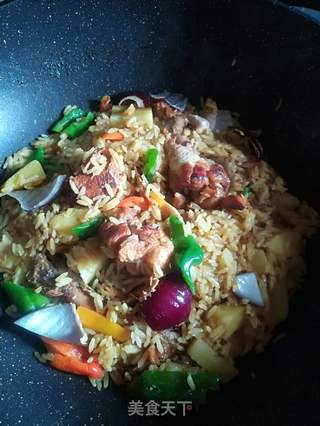 蜂蜜鸡腿咖喱饭的做法步骤:4