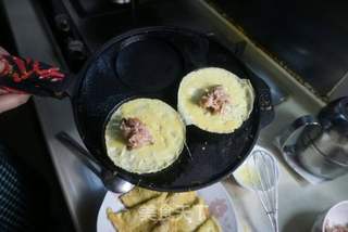 蛋饺的做法步骤:6