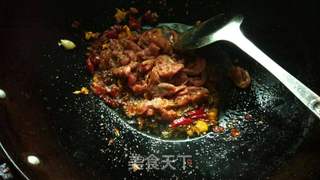 重庆乡宴江湖菜——椒麻木耳肉片的做法步骤:8