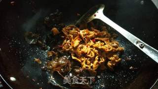 重庆乡宴江湖菜——椒麻木耳肉片的做法步骤:12