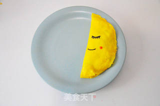 月亮蛋包饭的做法步骤:7