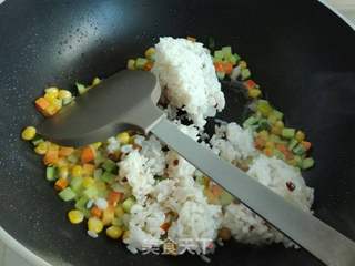 #鸡蛋美食#蛋皮饭卷的做法步骤:7