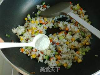 #鸡蛋美食#蛋皮饭卷的做法步骤:8