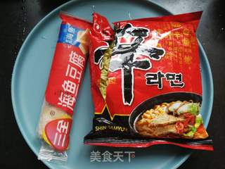 辛拉面的做法步骤：1